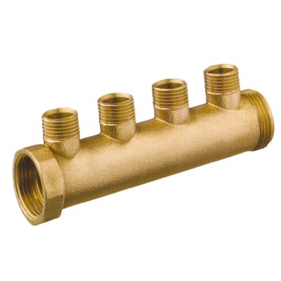 Messing collector, 4-weg, 3/4"x1/2" - 001007db 4 72dpi - 9001007DB-4