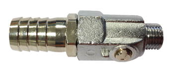 Messing-verchroomde mini-kogelkraan met tule 17mm, 1/4", binnen- & buitendraad - 001135a 72dpi 1 - 9001135A