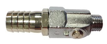 Messing-verchroomde mini-kogelkraan met tule 17mm, 1/4", binnen- & buitendraad - 001135a 72dpi 1 - 9001135A