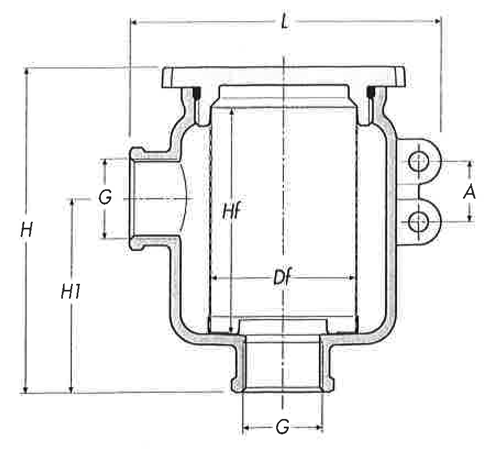 Waterfilter, 3/4" - 001160ddims 72dpi - 9001160D