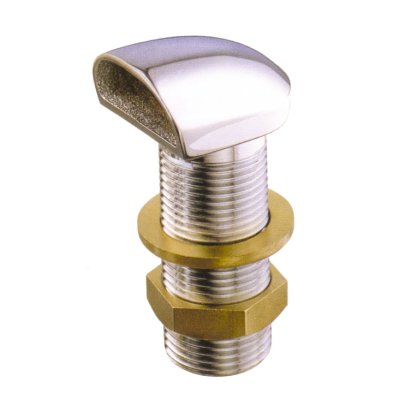 Messing-verchroomde ontluchtingsnippel, 1" - 001191e 72dpi - 9001191E