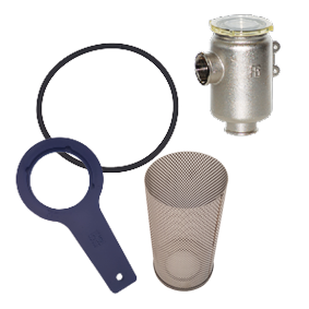 RVS vervangingszeef voor waterfilter 9001160 - 001460samen 72dpi - 9001460/C