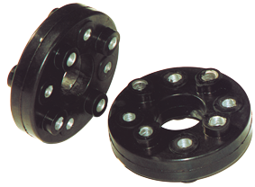 Rubber koppelingen tot 200Nm, steek &Oslash;82,5 & 108mm, breedte 44mm - 002200 72dpi - 9002200