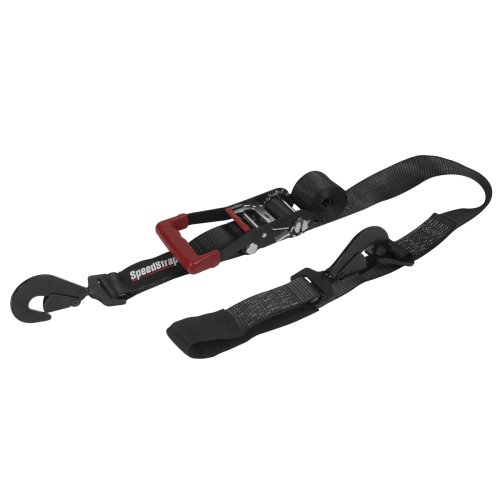 Speedstrap 50 mm Ratchet Tie-down spanband, haak en lus, 300 cm, zwart - 00631020 1 - 900631020