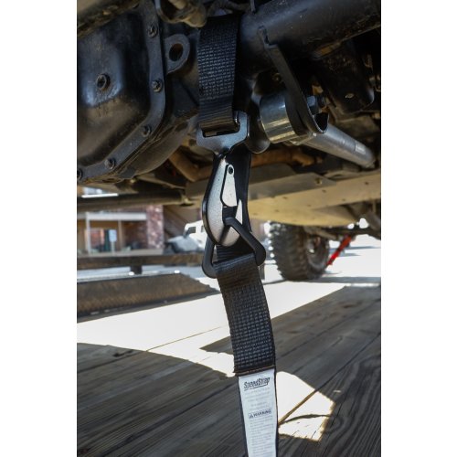 Speedstrap 50 mm Ratchet Tie-down spanband, haak en lus, 300 cm, zwart - 00631020 5 - 900631020