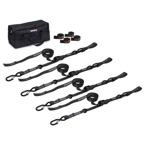Speedstrap 25 mm Cam-Lock Kit, Tie-down, s-haken en lus, 300 cm, zwart - 00631025 1 - 900631025