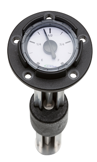 Mechanische brandstof meter  , L=265mm,voor tanks  9070000-9090000-120000 - 008220 2 - 9008222