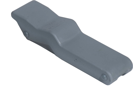 Overvalsluiting elastisch antirammel enkel, grijs  96x29mm - 012210 72dpi - 9012210