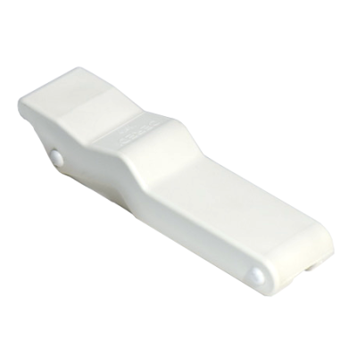 Overvalsluiting elastisch antirammel voor hangslot, wit  96x29mm - 012225 72dpi - 9012225