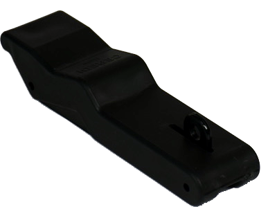 Overvalsluiting elastisch antirammel voor hangslot, zwart  150x36mm - 012260 72dpi - 9012260
