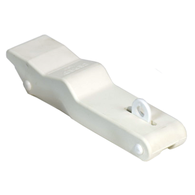 Overvalsluiting elastisch antirammel voor hangslot, wit  150x36mm - 012265 72dpi - 9012265