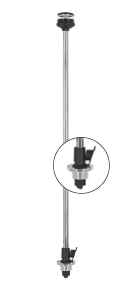 Rondschijnend toplicht LED; 360&deg;; L=1000mm, Voetmontage - 015500 72dpi 1 - 9015500