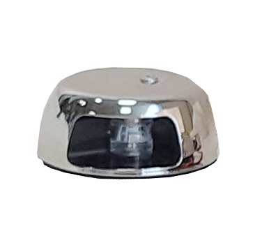 Positielantaarn LED gepolijst RVS 304 huis; 12-24V; rood, 112.5&deg; - 015540 - 9015540