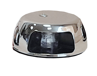 Positielantaarn LED gepolijst RVS 304 huis; 12-24V; groen, 112.5&deg; - 015541 - 9015541