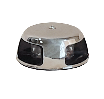 Positielantaarn LED gepolijst RVS 304 huis; 12-24V; rood/groen, 2x112.5&deg; - 015542 - 9015542