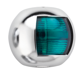 Positielantaarn verchroomd; groen 112.5&deg; - 015551 72dp - 9015551