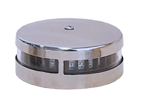 Positielantaarn LED, gepolijst RVS 304 huis; 10-30V; rood/groen, 2x112.5&deg; - 015557 - 9015557