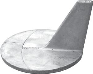 Aluminium anode Mercruiser/Sterndrive, Cutdown Skeg (OEM 46399) - 017005 300dpi - 9017005A
