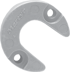 Magnesium anode Mercruiser/Sterndrive Alpha 1 (Gen 2), Lift-Ram Horseshoe (OEM 806189) - 017009m 72dpi - 9017009M