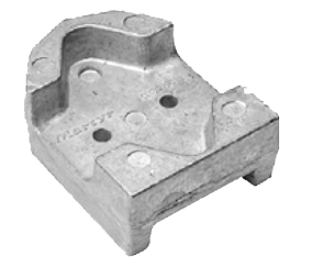 Aluminium anode Mercruiser/Sterndrive Bravo 2, REF: 43994 (OEM 821631) - 017014a 72dpi - 9017014A