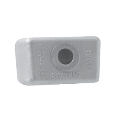 Zink anode OMC/Johnson/Evinrude, Block V4/V6 (OEM 393023) - 017086 72dpi - 9017086