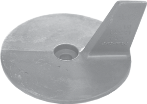 Aluminium anode Yamaha-/Honda outboard, cutdown skeg (OEM 664-45371-01) - 017100a 72dpi - 9017100A