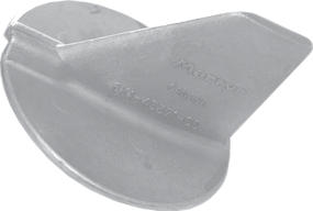 Magnesium anode Yamaha outboard, skeg (OEM 6K1-45371-00) - 017109m 72dpi - 9017109M