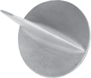 Aluminium anode Suzuki outboard, standaard skeg (OEM 55125-87D00) - 017130a 72dpi - 9017130A