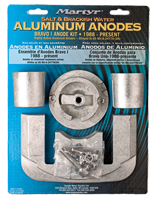 Aluminium anode kit, Bravo-1 >1988 - 017501a 72dpi - 9017501A