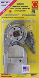 Aluminium Anode kit Navalloy, Alpha-1-Gen II, 1991 - Present - 017600a 72dpi - 9017600A