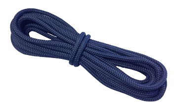 16-Voudig gevlochten landvast met handgemaakte oogsplits 14mm, blauw, L=12m - 020608 1 1 1 - 9020614