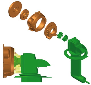 Sol&eacute; Scheepsdieselmotor Mini 29 (Volvo MD 7B/11D & 17D) met adapterkit voor Volvo saildrive 120 S - 022915 01 72dpi - 9022915