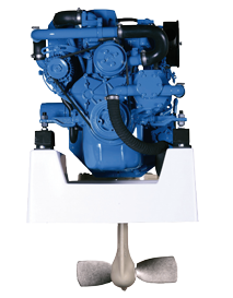 Sol&eacute; Scheepsdieselmotor Mini 29 (Volvo MD 7B/11D & 17D) met adapterkit voor Volvo saildrive 120 S - 022915 72dpi - 9022915
