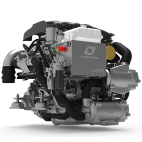 Hyundai Scheepsdieselmotor S270J (Waterjet) Turbo & intercooler, ZF-keerk. ZF63C, 270pk, 12V, dynamo 150A - 023325 72dpi 1 - 9023325