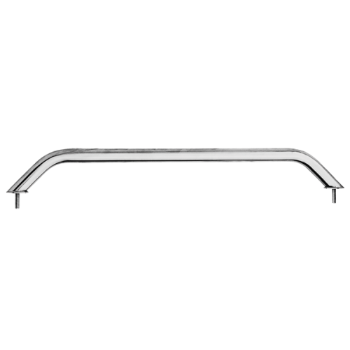 RVS Handreling met M8-draadeinden, &Oslash;22mm, H=55mm, L=450mm - 024301 72dpi - 9024301