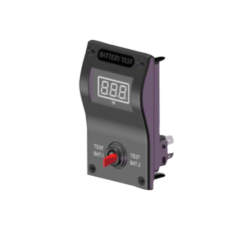 Enkel werkend schakelpaneel, 60x100mm, amp&egrave;re meter - 025335 72dpi - 9025335