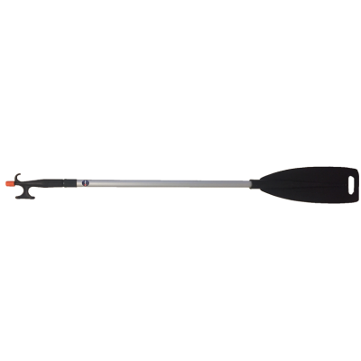 Aluminium telescopische bootshaak met kunststof peddel & haak, L=1650-2000mm - 026200 - 9026200