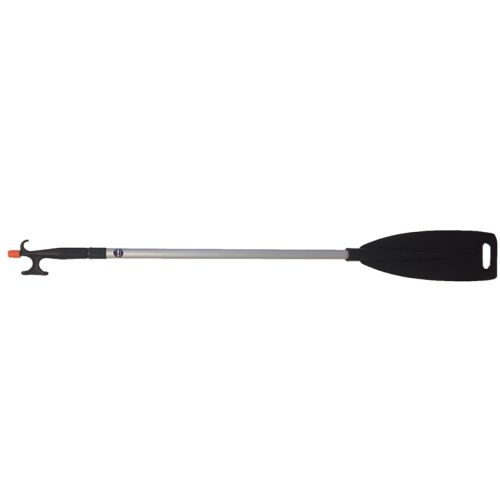 Aluminium telescopische bootshaak met kunststof peddel & haak, L=1650-2000mm - 026200 - 9026200