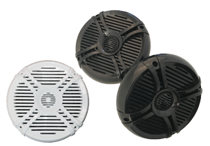 Waterdichte Luidsprekerset, 200W, &Oslash;165mm, zwart (set van 2) - 035400totaal 72dpi - 9035410