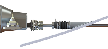 PSS Axiaal-afdichting, voor schroefas &Oslash;40mm, koker 2-1/2" (&Oslash;63,5mm), L=8-1/8" (&Oslash;206mm) - 036240212 72dpi - 9036240212