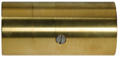 Schroefbaar bronzen tussenlager met inwendige draad en Phenol lagerbus, &Oslash;25mm & koker &Oslash;40mm - 040025 72dpi - 9040025