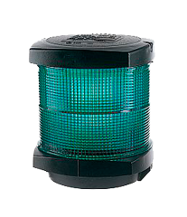 Hella Serie 2984 signaallamp, 12V/25W, 360&deg;, BSH-2NM, zwart huis met groene lens - 041167 72dpi - 9041167