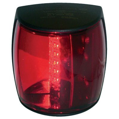 Hella NAVILED-PRO Bakboordlantaarn, 9-33V, 112.5&deg;, BSH-2NM, zwart huis met rode lens - 041300 72dpi - 9041300