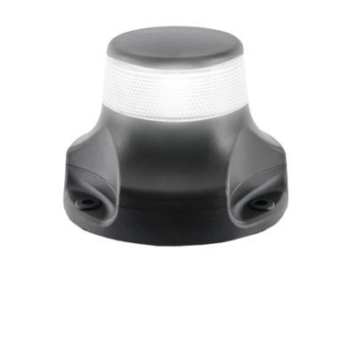Hella NAVILED toplicht, wit-rondschijnend, 9-33V, 360&deg;, 2NM, zwarte voet, &Oslash;90mm, H=83mm - 041335 - 9041335