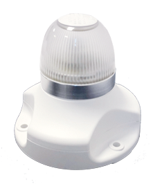 Hella NAVILED Toplicht, wit-rondschijnend, 9-33V, 360&deg;, BSH-2NM, witte voet, &Oslash;90mm, H=83mm - 041351 72dpi 1 - 9041351