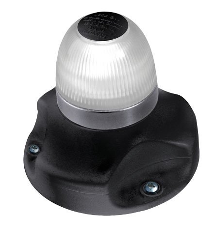Hella NAVILED Toplicht, wit-rondschijnend, 9-33V, 360&deg;, BSH-2NM, witte voet, &Oslash;90mm, H=83mm - 041351 72dpi - 9041351