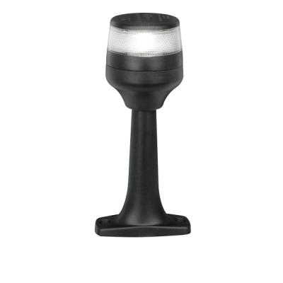Hella wit rondschijnend toplicht NAVILED 360&deg; BSH -op voet zwart huis compact - 041361 - 9041361