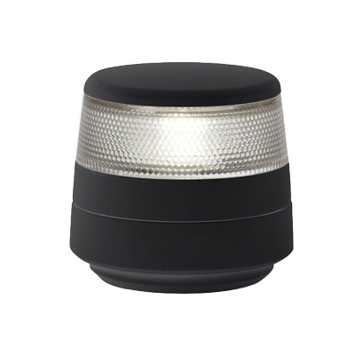 Hella NAVILED 360&deg; wit rondschijnend toplicht BSH - zwart huis compact - 041362 - 9041362