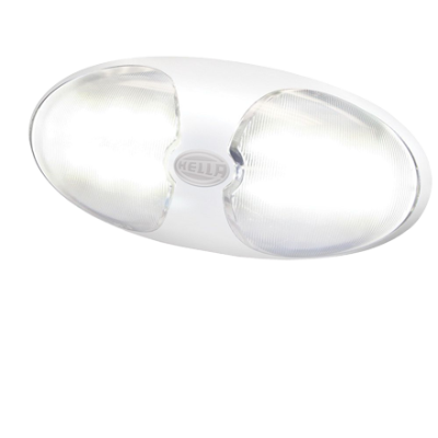 Hella DuraLED 12 LED, wit huis, IP67 - 041394 - 9041394