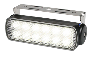 Hella Sea Hawk floodlight spread, black housing, ip67 - 041412 - 9041412